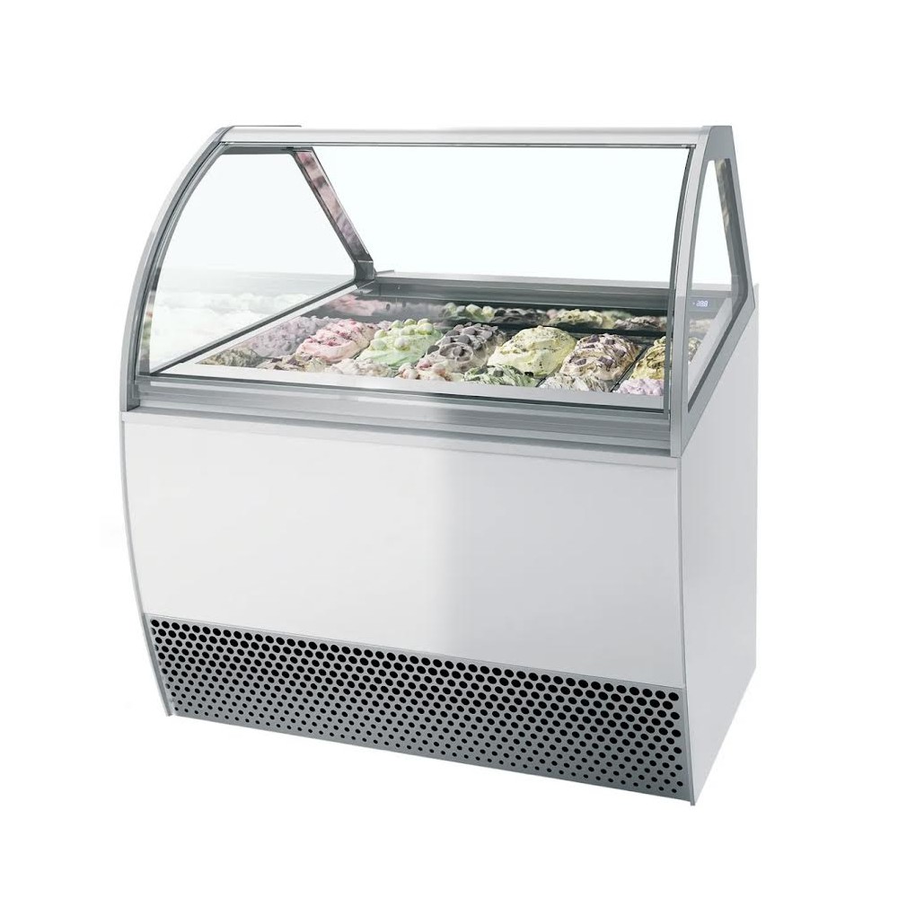 MILLENNIUM LX12 Vitrine ventilée pour glace en bac